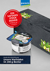marinaden standardsortiment 200g becher pacovis DE